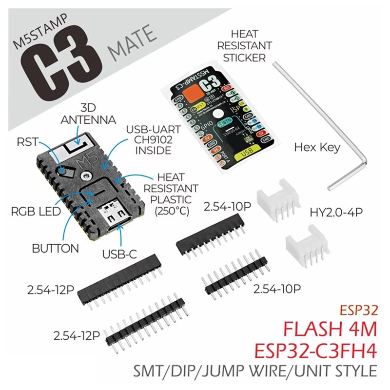 AS95-ESP32-C3 Development Boar - đánh giá và giá Esp32 C3