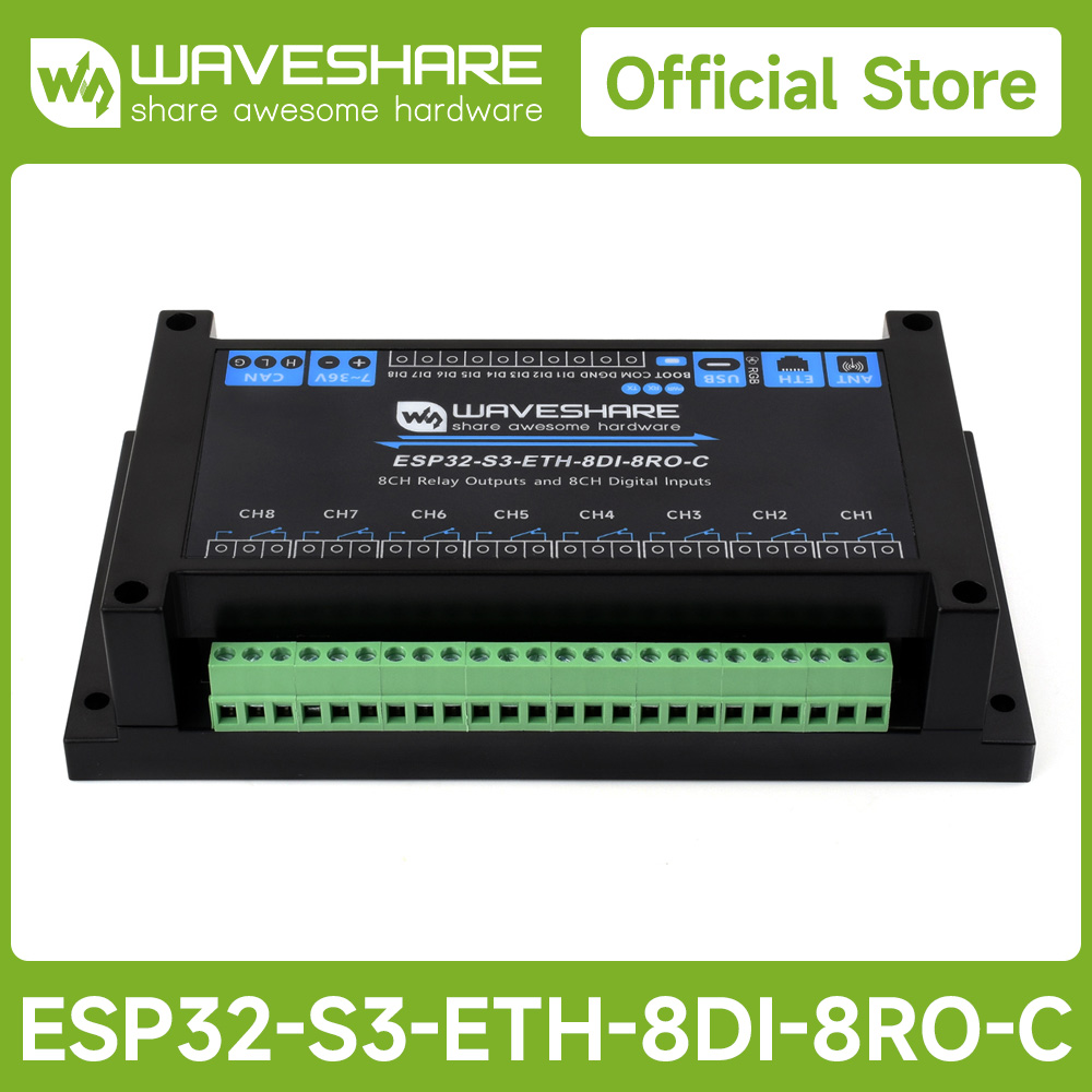 Industrial 8-Channel ESP32-S3  - đánh giá và giá Esp32 S3