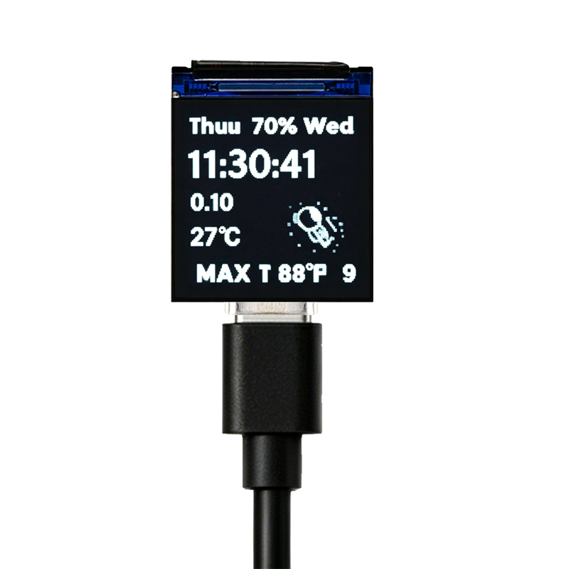 ESP32 C6 0.85 Inch 128X128 IPS - đánh giá và giá Esp32 C6