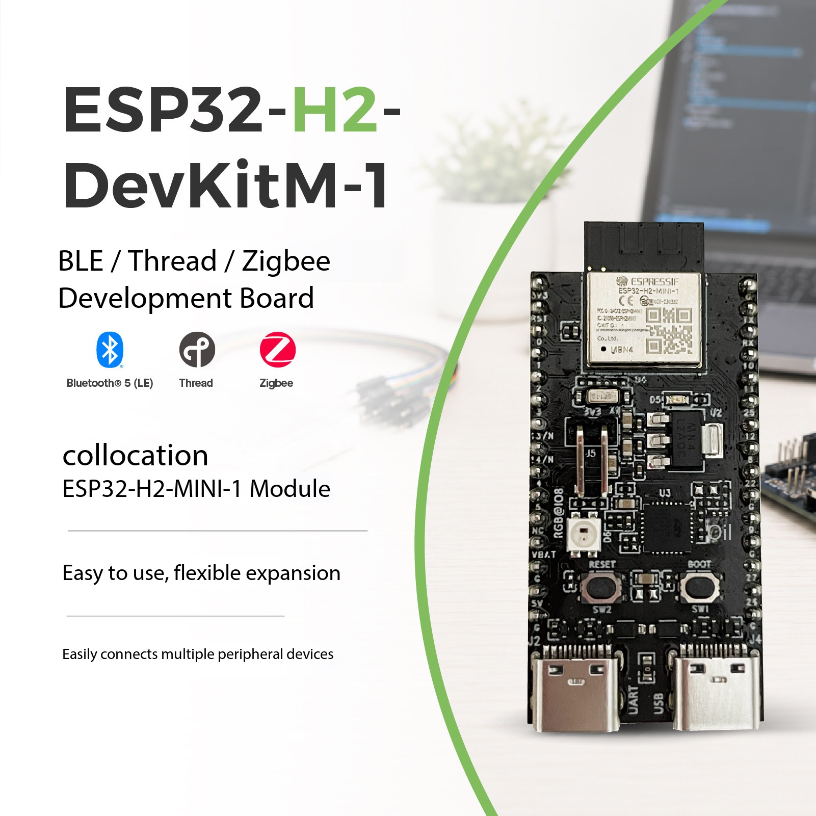 Espressif ESP32-H2-DevKitM-1 8 - đánh giá và giá Esp32 H2