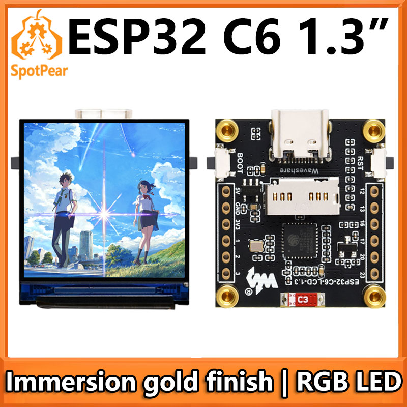 ESP32-C6 LCD Development Board - đánh giá và giá Espressif Esp32