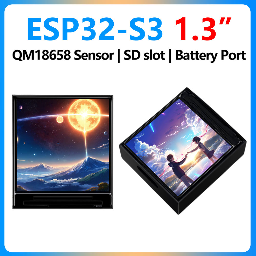 Waveshare ESP32-S3 1.3inch LCD - đánh giá và giá Espressif Esp32