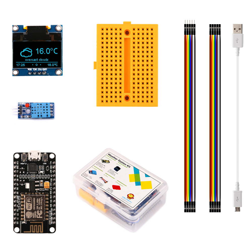 ESP8266 Trạm Thời Tiết DIY Bộ  - đánh giá và giá Esp8266