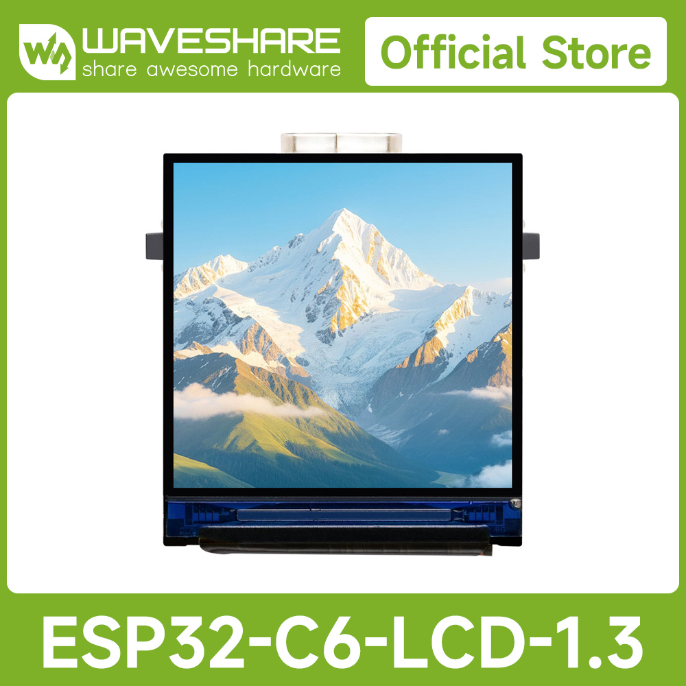 Waveshare ESP32-C6 1.3-inch LC - đánh giá và giá Esp32 C6