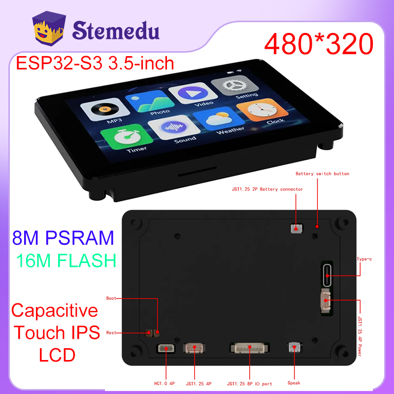 Mini ESP32-S3 3.5inch Capaciti - đánh giá và giá Espressif Esp32