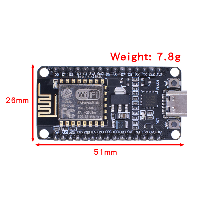 Wireless Module NodeMCU CP2102 - đánh giá và giá Esp8266 Nodemcu