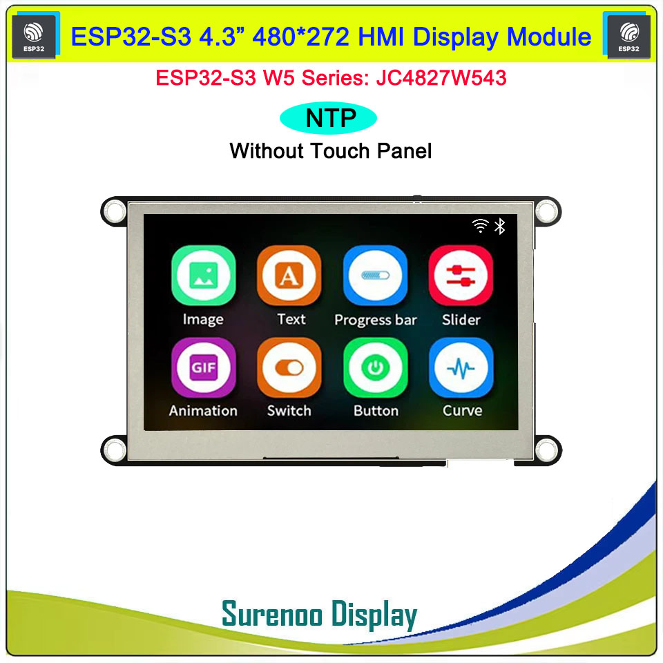 Guition HMI W5 ESP32-S3-N4R8 J - đánh giá và giá Esp32 P4