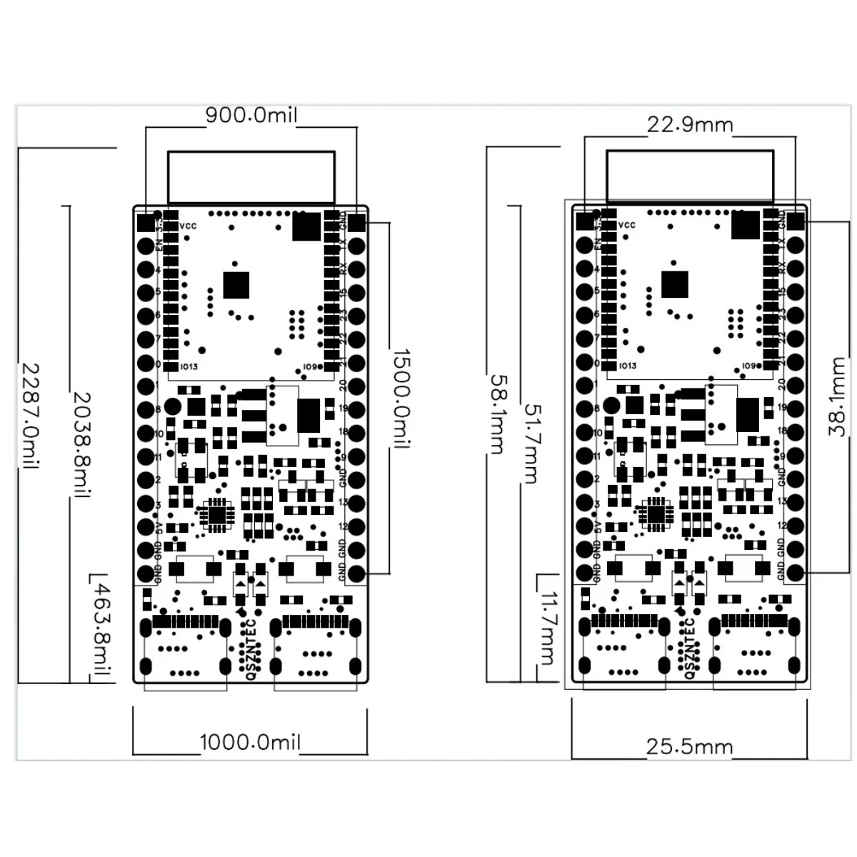 ESP32-C6-DevKitC-1 ESP32-C6 Co - đánh giá và giá Esp32 Devkit