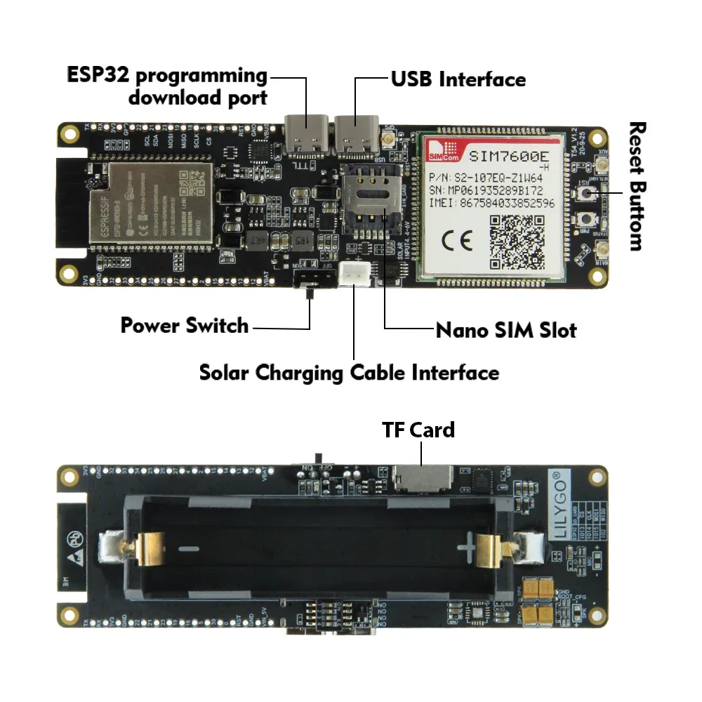 IN STOCK LILYGO T-SIM7600G-H R - đánh giá và giá Esp32