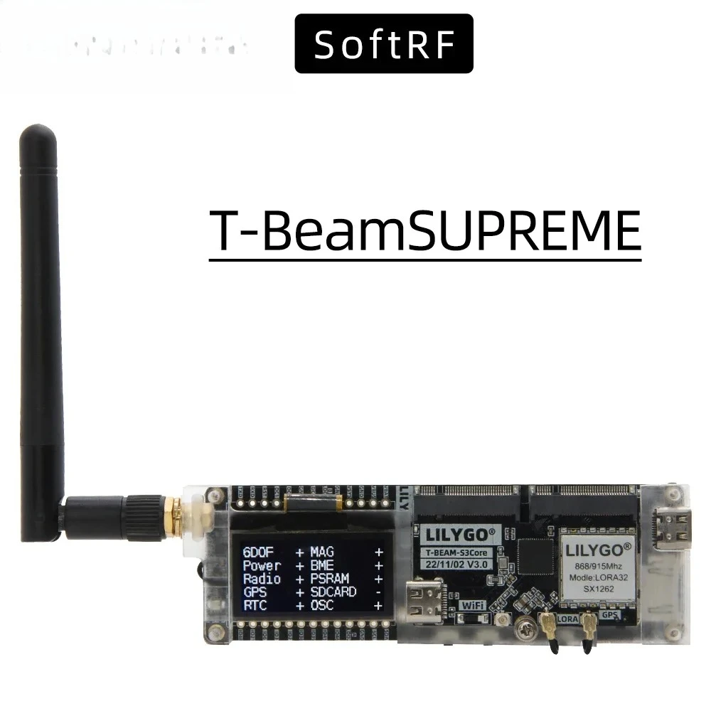 LILYGO SoftRF T-BeamSUPREME ES - đánh giá và giá Esp32