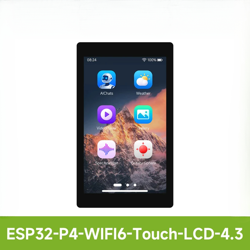 Waveshare ESP32-P4-WIFI6 5-Inc - đánh giá và giá Esp32 P4
