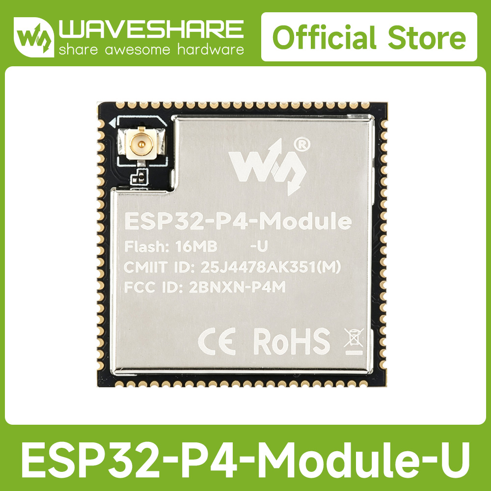 Waveshare ESP32-P4-Module Core - đánh giá và giá Esp32 C6